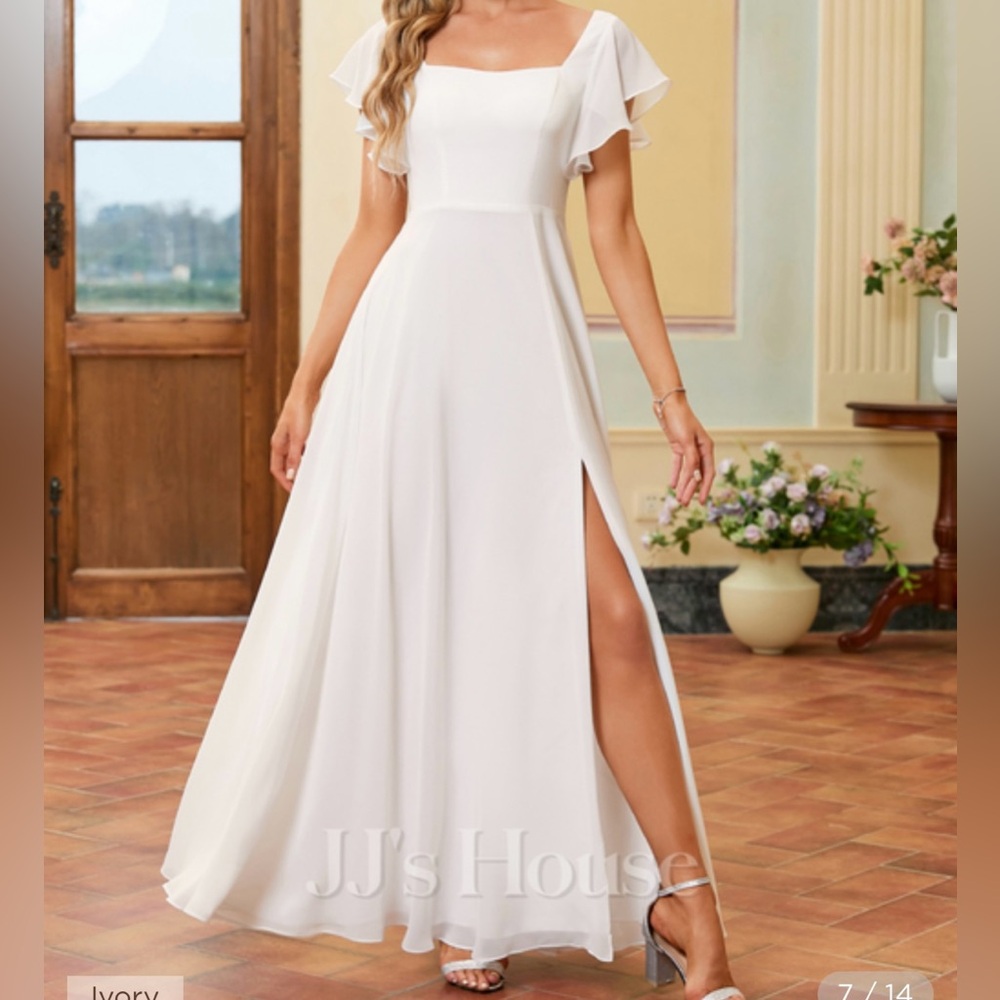 White dress